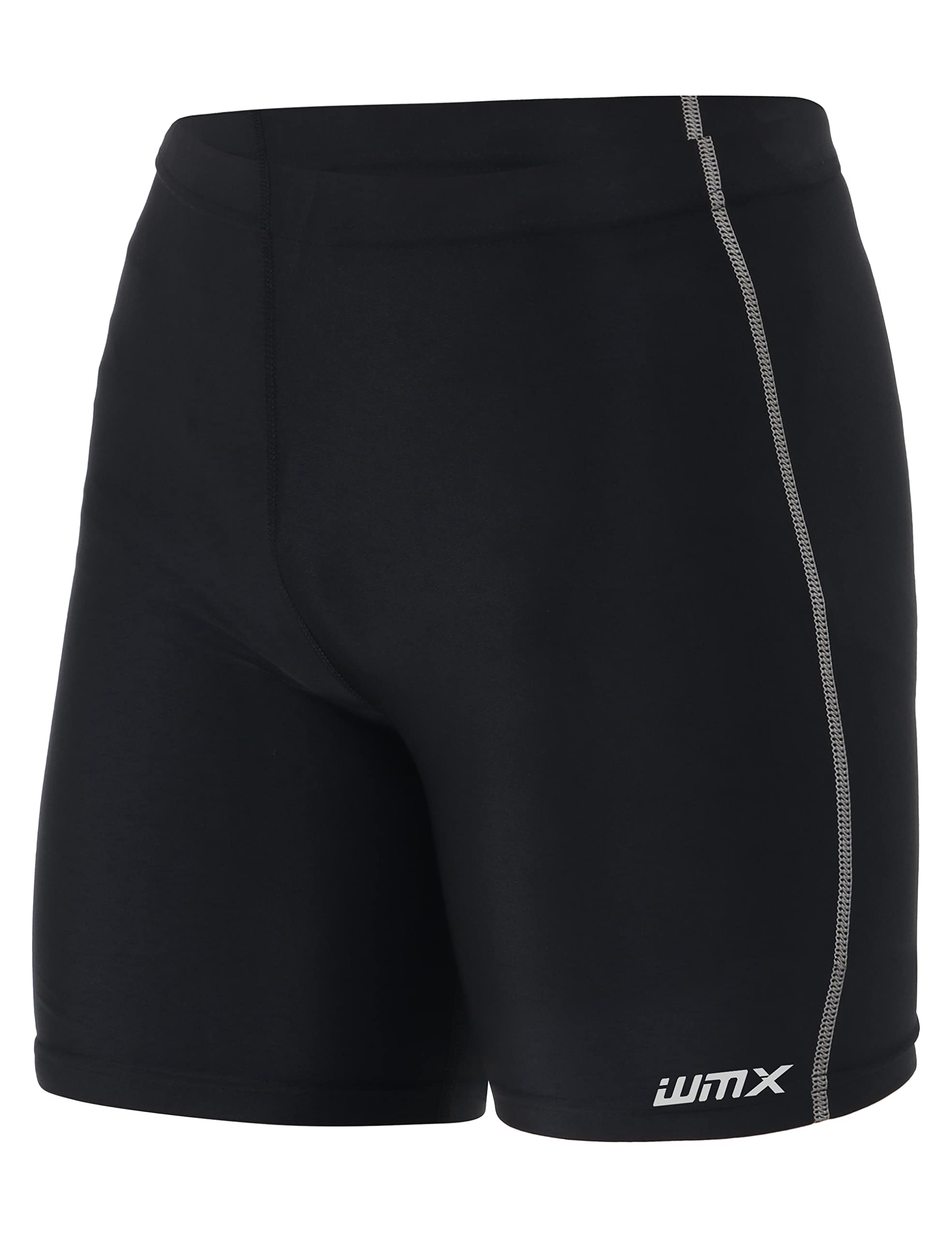 WMX Sport Men's Performance Compression Shorts - Breathable Workout Running Gym Shorts for Activewear & Training - Perfect for Running, Cycling, Basketball & Fitness