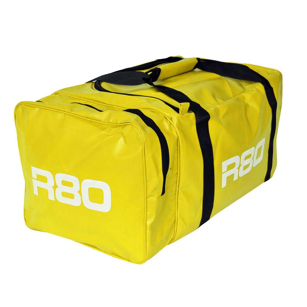R80 Yellow Gear Bags - Durable Waterproof Storage for Sports, Travel & Outdoor Adventures | Perfect for Camping, Hiking & Gym Equipment Organization