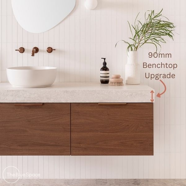 Premium ADP Vanity Benchtop with Upgraded Thickness - Modern Bathroom Vanity Top for Home Renovation & Bathroom Remodeling