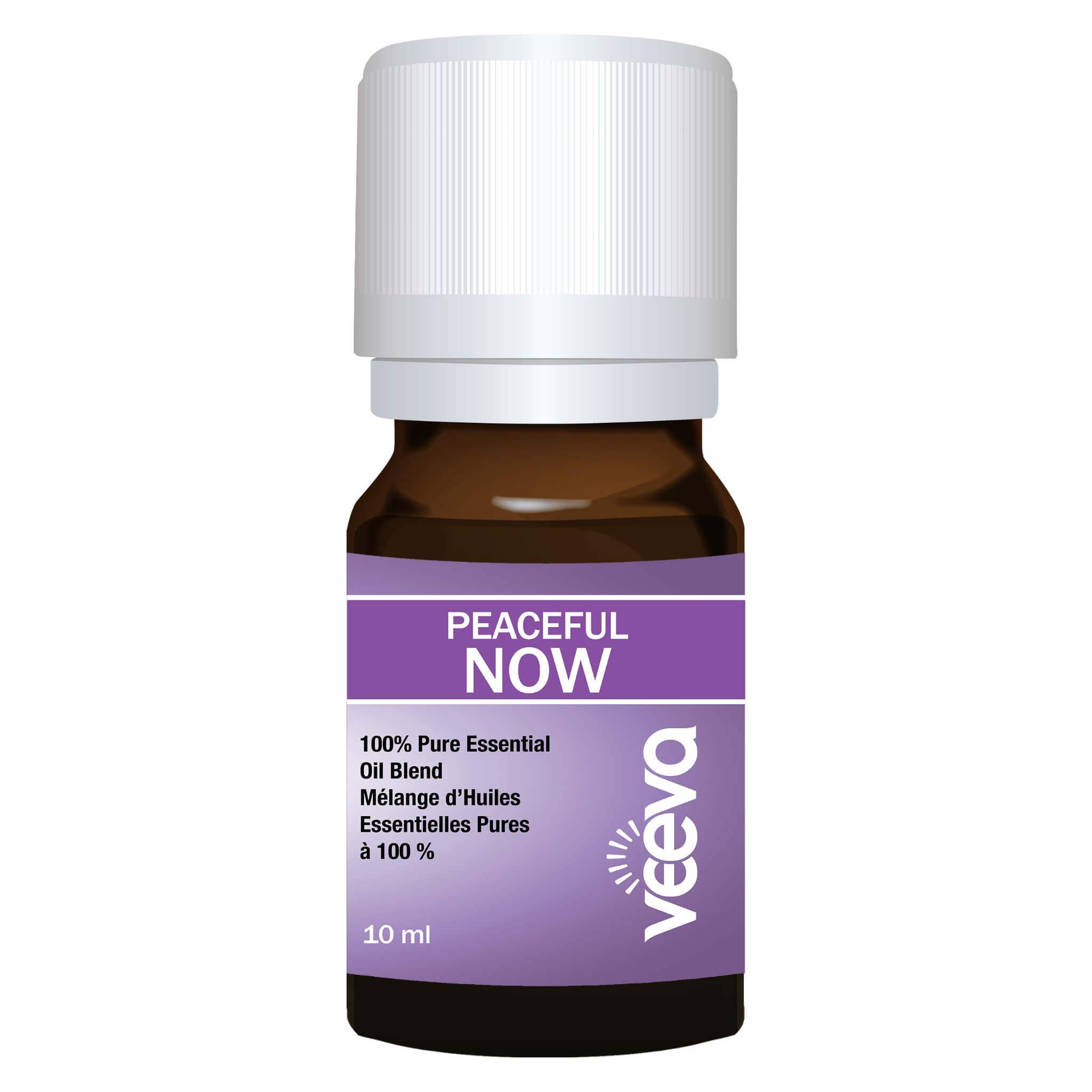 Best Essential Oil Blend for Anxiety Relief - Peaceful Now Aromatherapy Oil for Stress & Relaxation | Use for Meditation, Yoga & Sleep Aid