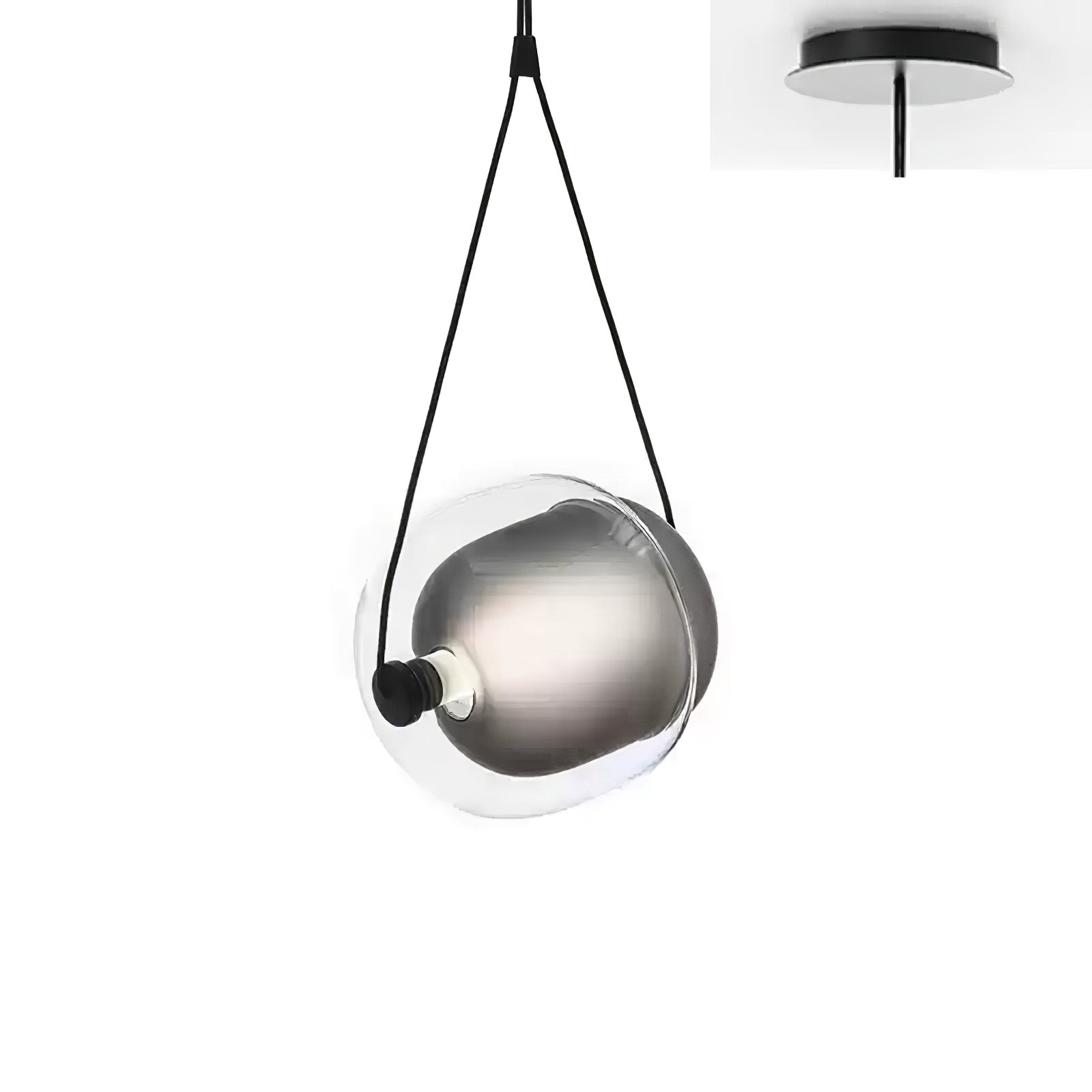 Elegant Cello Glass Pendant Light - Modern Hanging Chandelier for Dining Room, Kitchen Island & Bedroom Decor