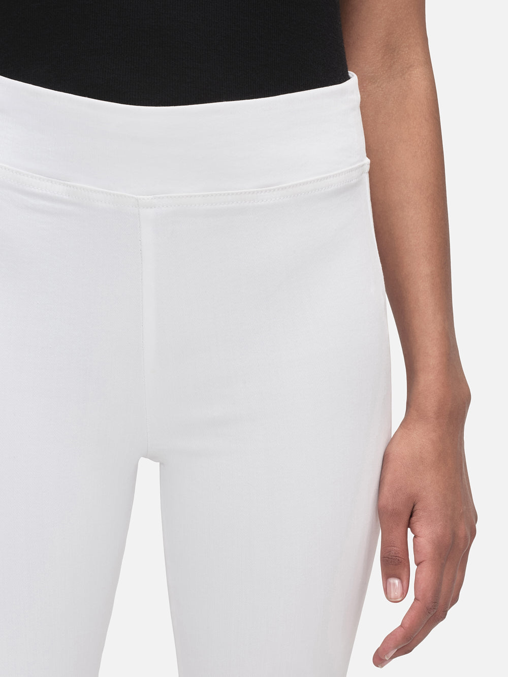 The Jetset Flare White Jeans - Women's High Waist Bootcut Denim Pants for Casual Wear & Night Out | Perfect for Office, Dating and Weekend Getaways