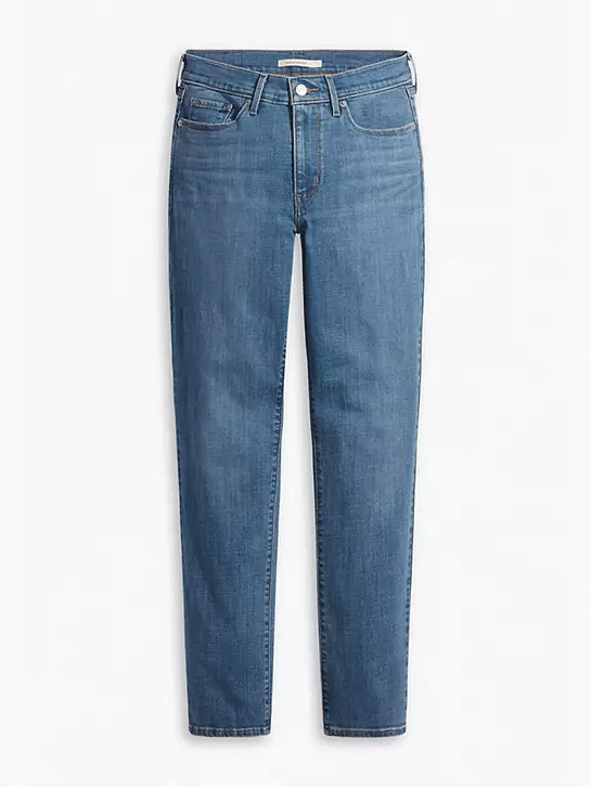 Levi's 392500082 Women's Classic Straight Fit Jeans - Medium Wash Denim Pants for Casual Wear & Everyday Outfits