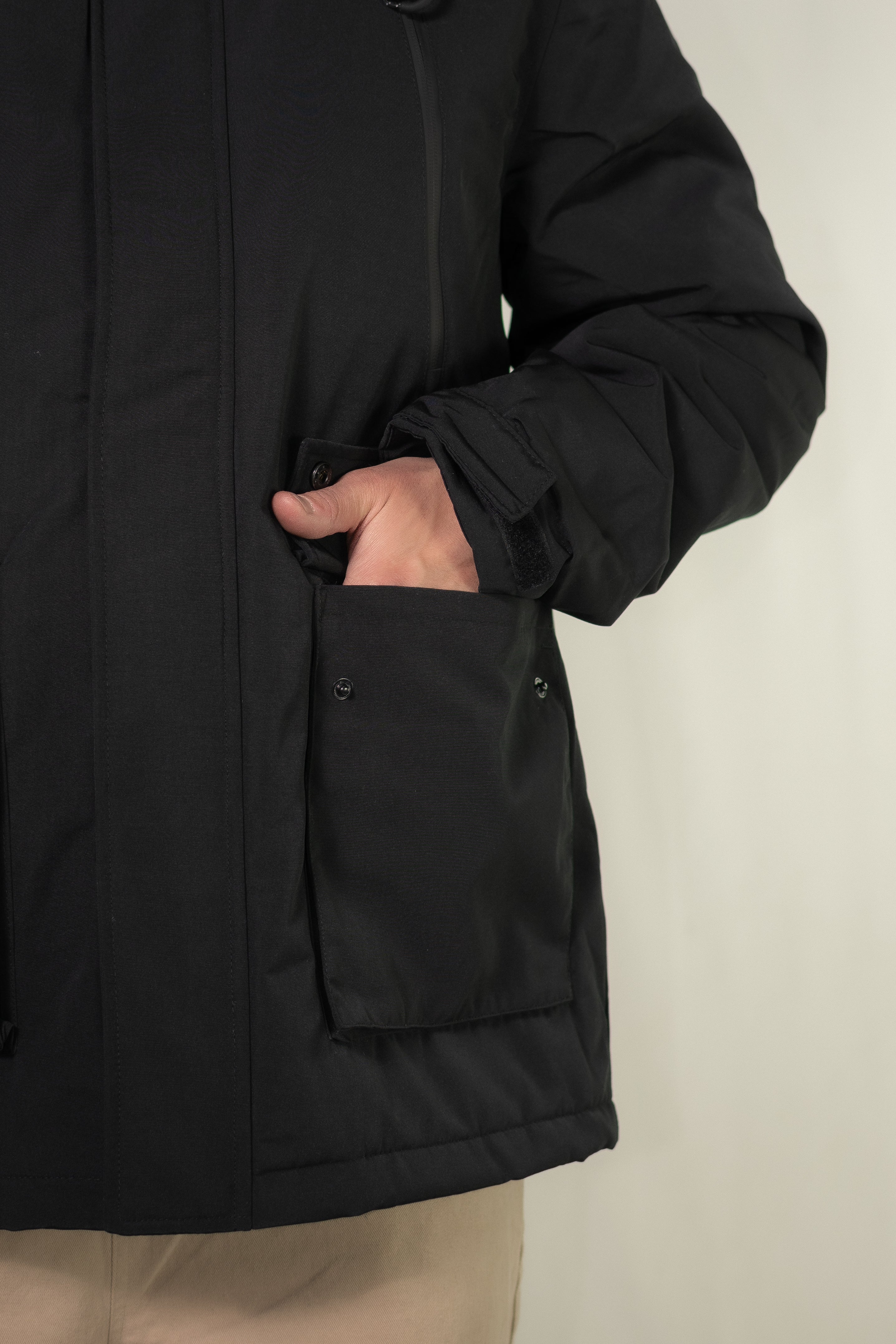Kingpin H Parka Jacket for Men - Waterproof Winter Coat with Hood, Warm Insulated Outdoor Jacket for Camping, Hiking & Snow Activities