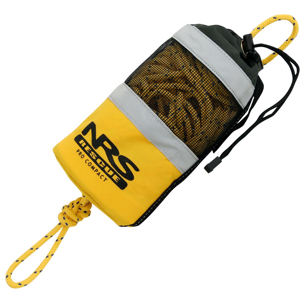 NRS Pro Compact Rescue Throw Bag - Lightweight & Durable Safety Rope for Water Rescue, Kayaking, Rafting - Perfect for Emergency Situations & Outdoor Adventures