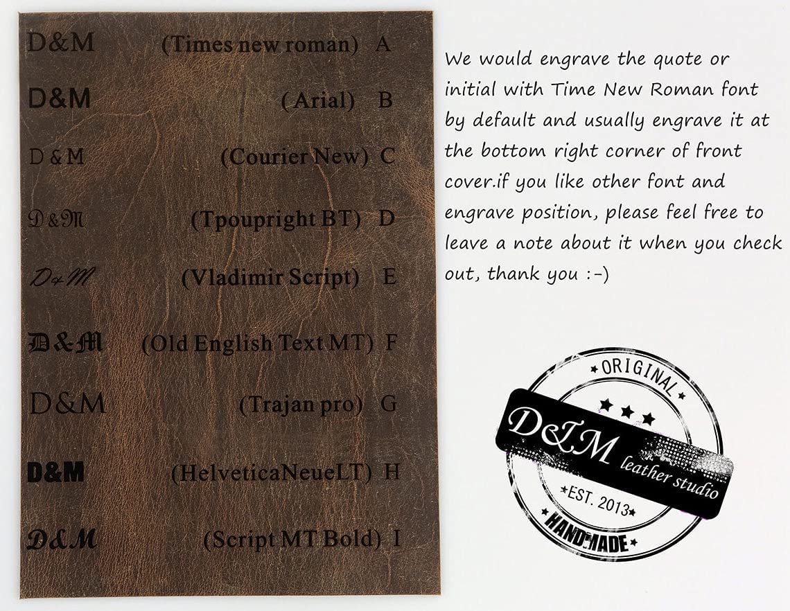 **Personalized Leather Bible Cover for KJV - Custom Engraved Holy Bible Book Case - Christian Gift for Men & Women (Compact Size, No Pen Sleeve) - Perfect for Church, Travel & Daily Devotion**