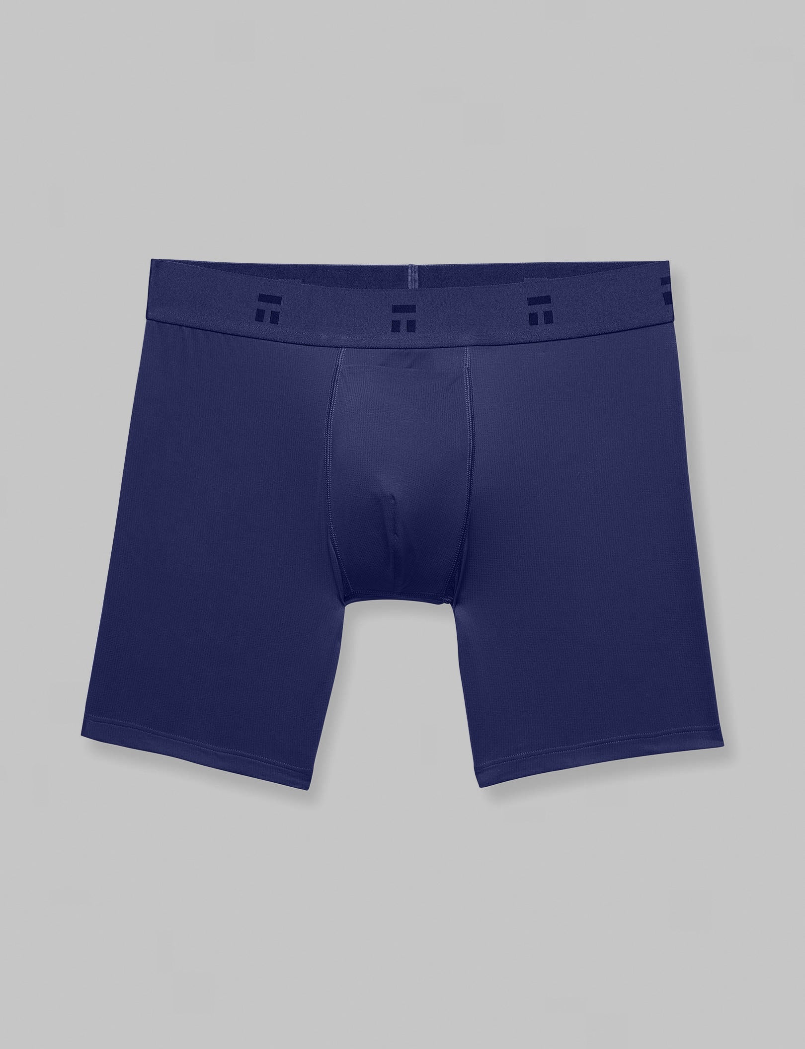 Breathable Air Mid-Length Boxer Briefs for Men - 6 Pack | Soft Stretch Comfort Underwear for Everyday Wear & Active Lifestyles | Gym, Workout, Travel & Lounge