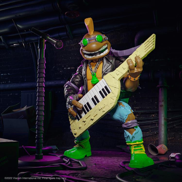 Super7 Teenage Mutant Ninja Turtles ULTIMATES! Punker Don Action Figure - Collectible TMNT Toy for Fans & Display - Perfect for Home Decor, Gifts, and Comic Conventions