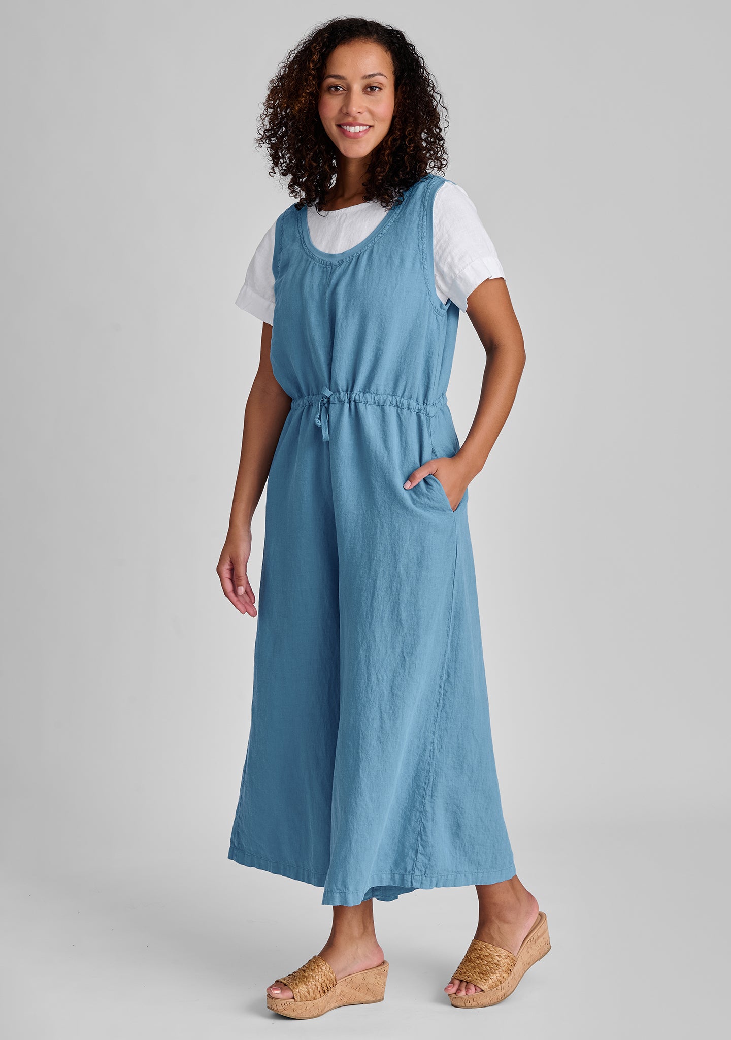 Stylish Urban Linen Jumpsuit for Women | Breathable Summer Romper | Perfect for Casual Outings, Beach Vacations & Weekend Getaways