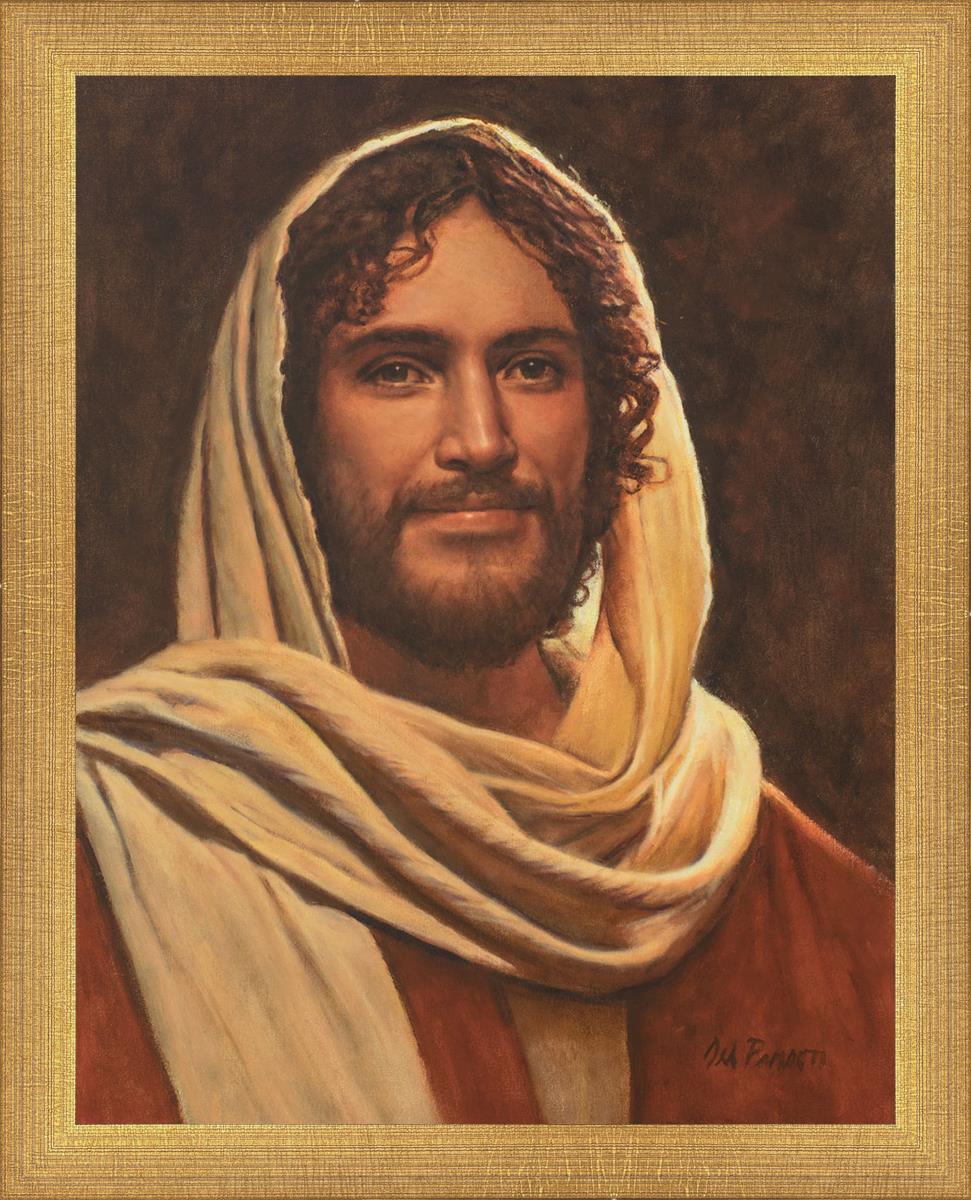 Emmanuel By Del Parson - Premium Religious Wall Art for Home & Church Decor - Perfect for Living Rooms, Bedrooms & Worship Spaces