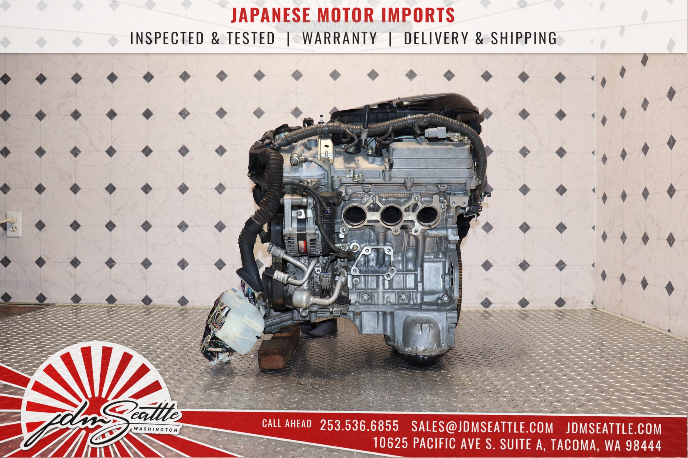 2007-2011 Lexus GS350 2GR-FSE 3.5L V6 Engine + ECU - JDM RWD Motor Replacement for Lexus GS350, IS350, Toyota Avalon - Perfect for Engine Swap & Performance Upgrades