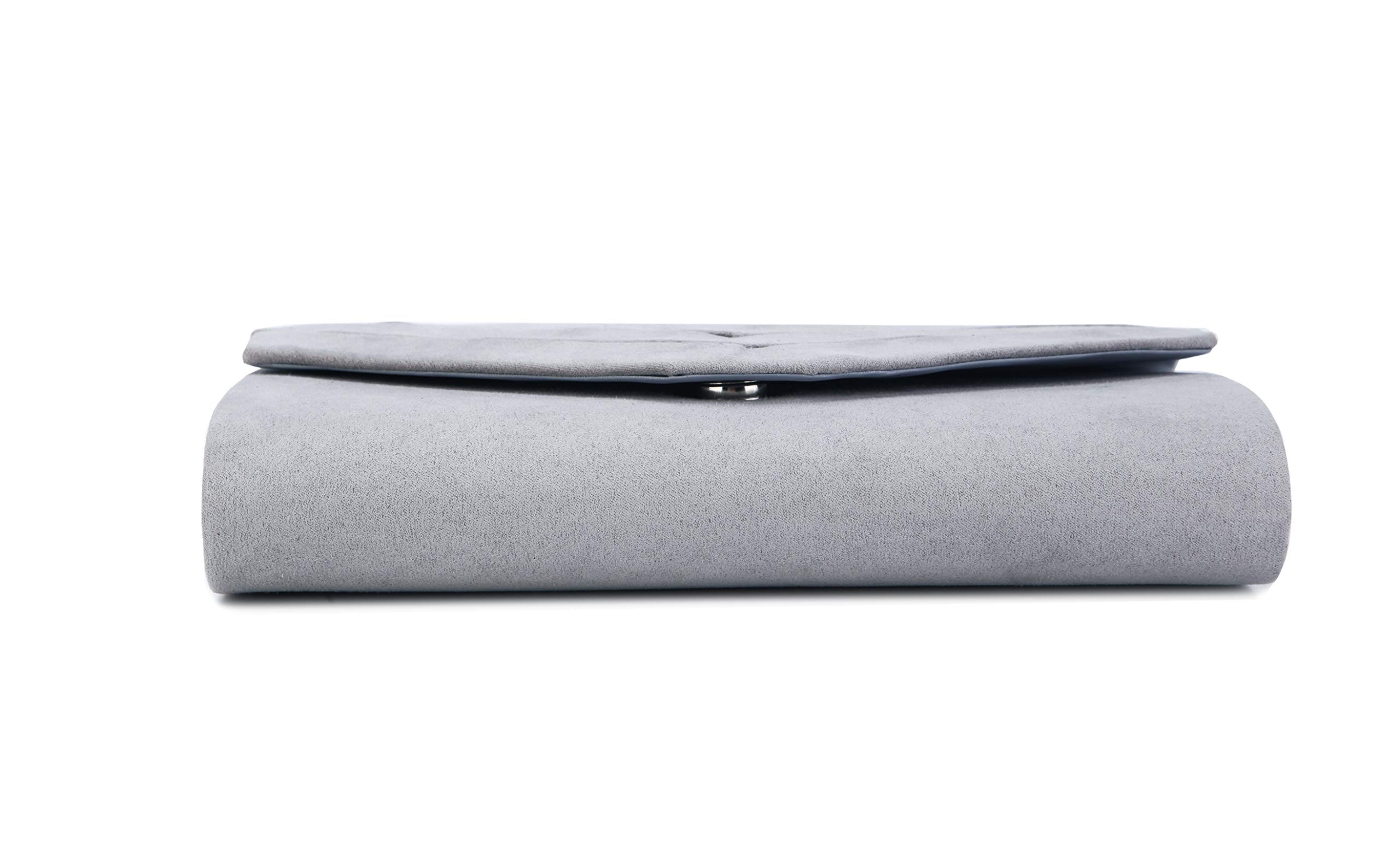 Elegant Velvet Evening Clutch Purse for Women - Crossbody Shoulder Bag for Wedding, Party & Special Occasions | Classic Envelope Design Handbag for Date Night & Formal Events