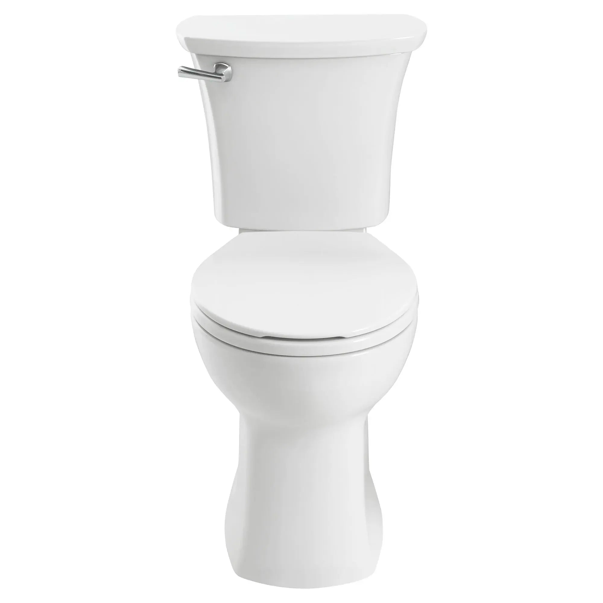 Edgemere® Two Piece 1.28 GPF/4.8 LPF Water Saving Round Front Toilet - 10 Inch Rough-In, Chair Height, Seat Not Included | Perfect for Small Bathrooms & Powder Rooms