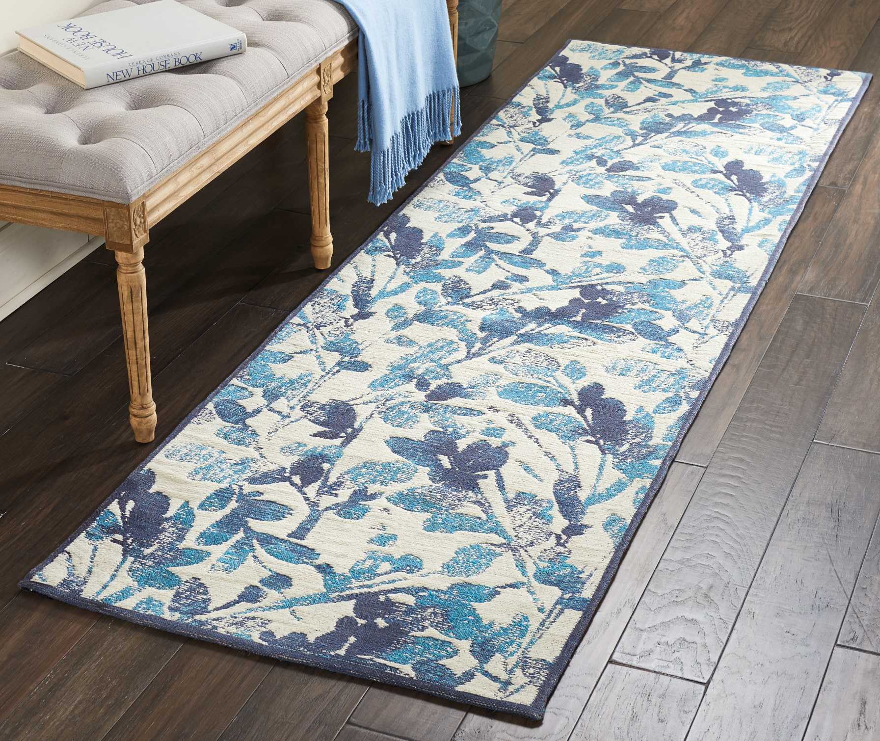 Waverly Vintage Lux Modern Indigo 2'3
