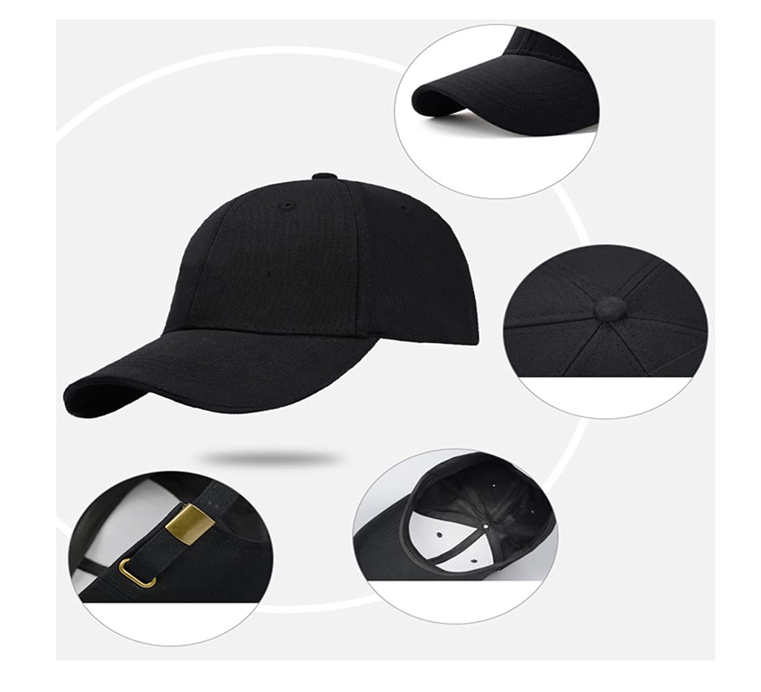 Men's & Women's Baseball Caps - Breathable Sun Hats for Outdoor Travel, Fishing & Leisure with Wide Brim - Perfect for Hiking, Beach & Summer Activities