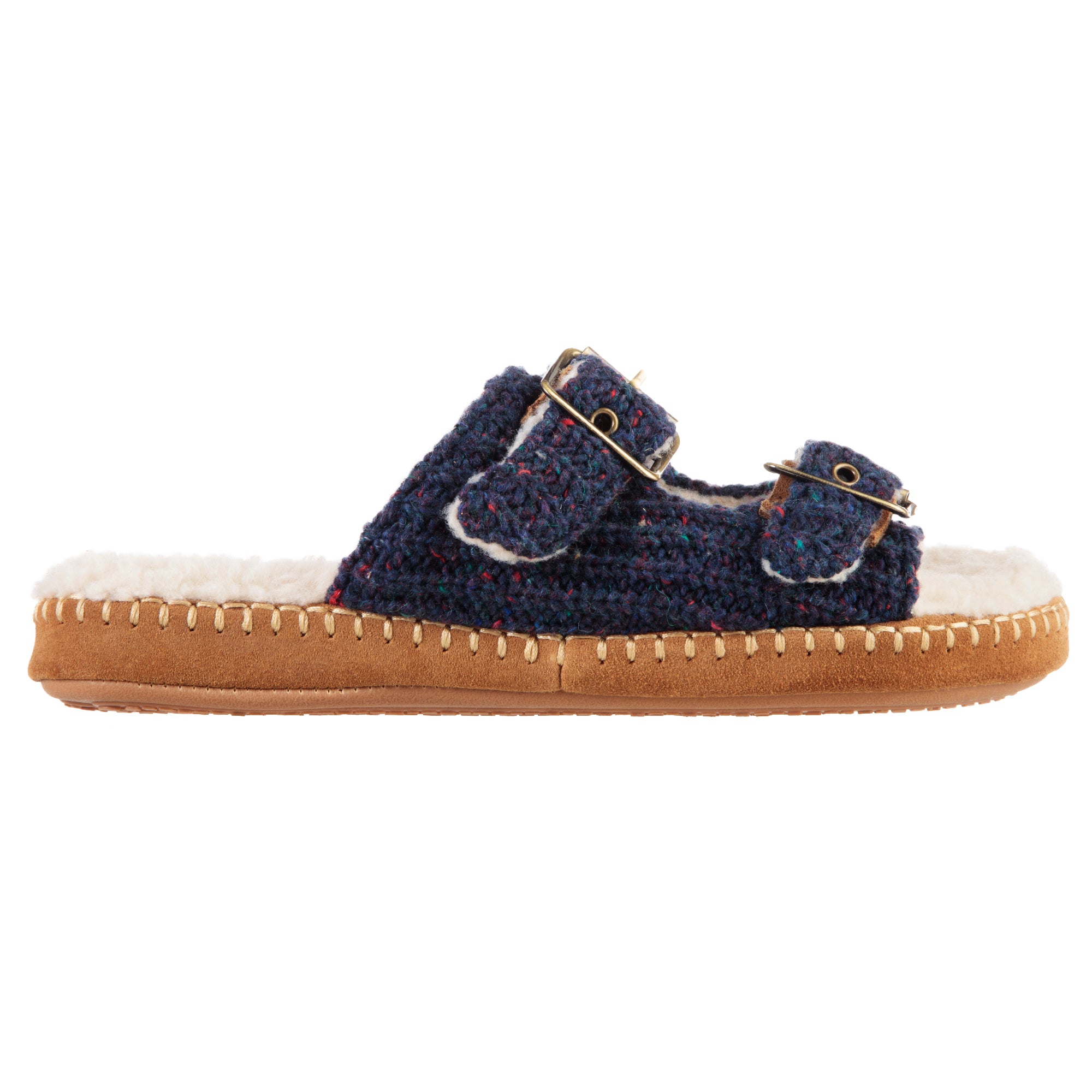 Women's Comfortable Camden Double Buckle Slide Sandals with Cloud Cushion® Technology - Perfect for Casual Wear, Beach & Summer Outfits