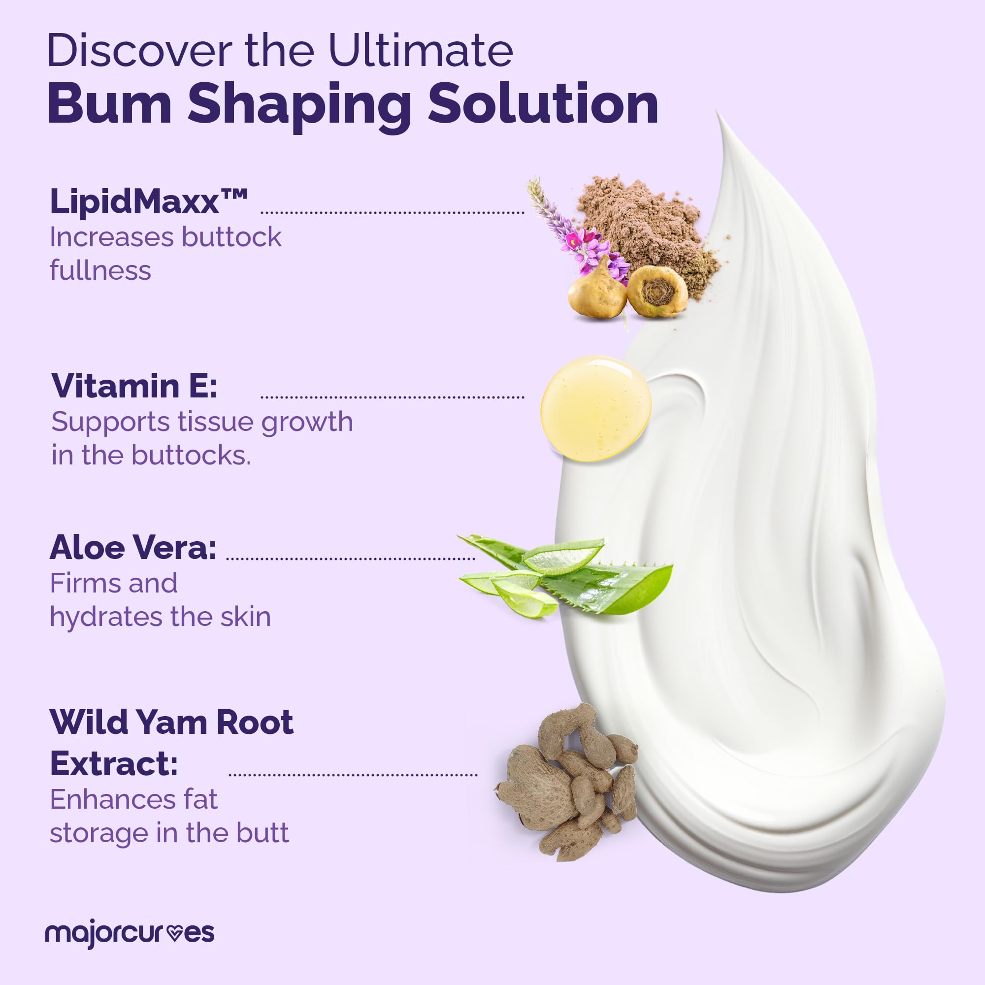 Butt Enhancement Cream for Gluteal Enlargement - 6 Bottles Set - Firming & Lifting Formula for Rounder, Fuller Buttocks - Perfect for Body Shaping & Confidence Boost