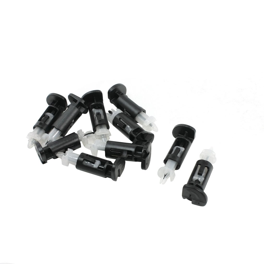 10Pcs Plastic Heatsink Mounting Clips for CPU Cooler | Secure 4-Way Mounting Pins | Ideal for PC Builds & Computer Upgrades