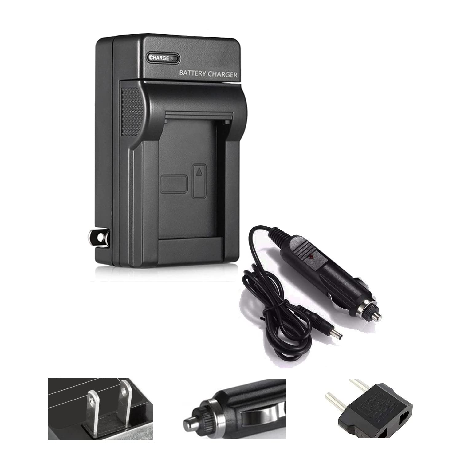 Nikon EN-EL2 Battery Charger - Fast Charging Replacement Power Supply for Nikon Cameras | Perfect for Travel, Photography & Professional Use