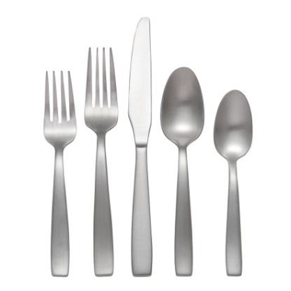 Everdine 45-Piece Stainless Steel Flatware Set - Elegant Silverware for Dinnerware, Cutlery Set for 8 - Perfect for Dining, Entertaining & Wedding Gifts