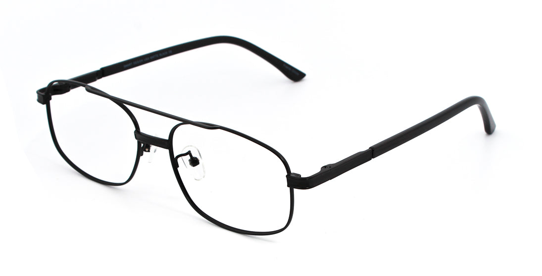 Low Profile Double Bar Frame S2210 - Slim & Sturdy Eyeglass Frames for Men & Women | Perfect for Office, Reading & Everyday Wear