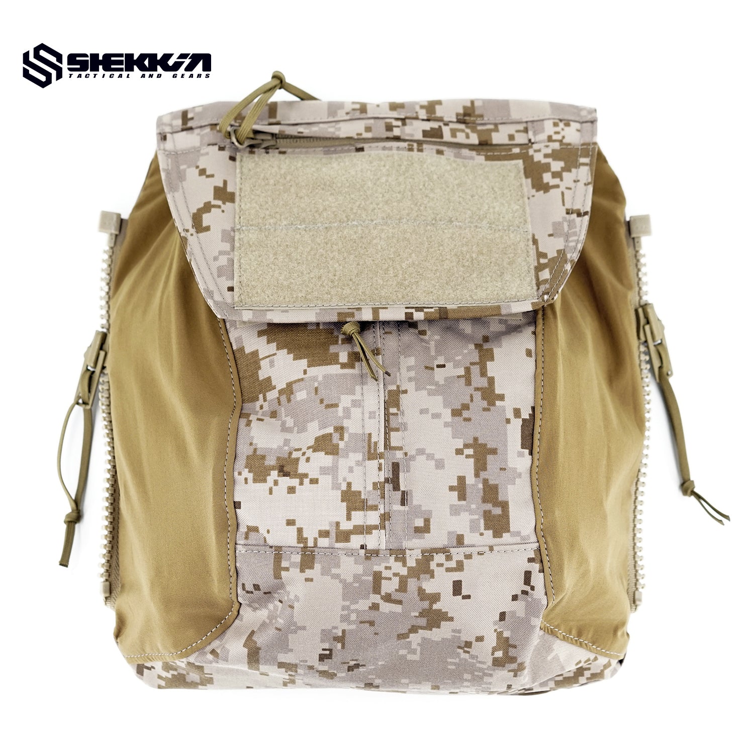 Multicam Pack Zip-On Panel 1.0 - Tactical Backpack Accessory for Outdoor Adventures, Hiking & Military Use