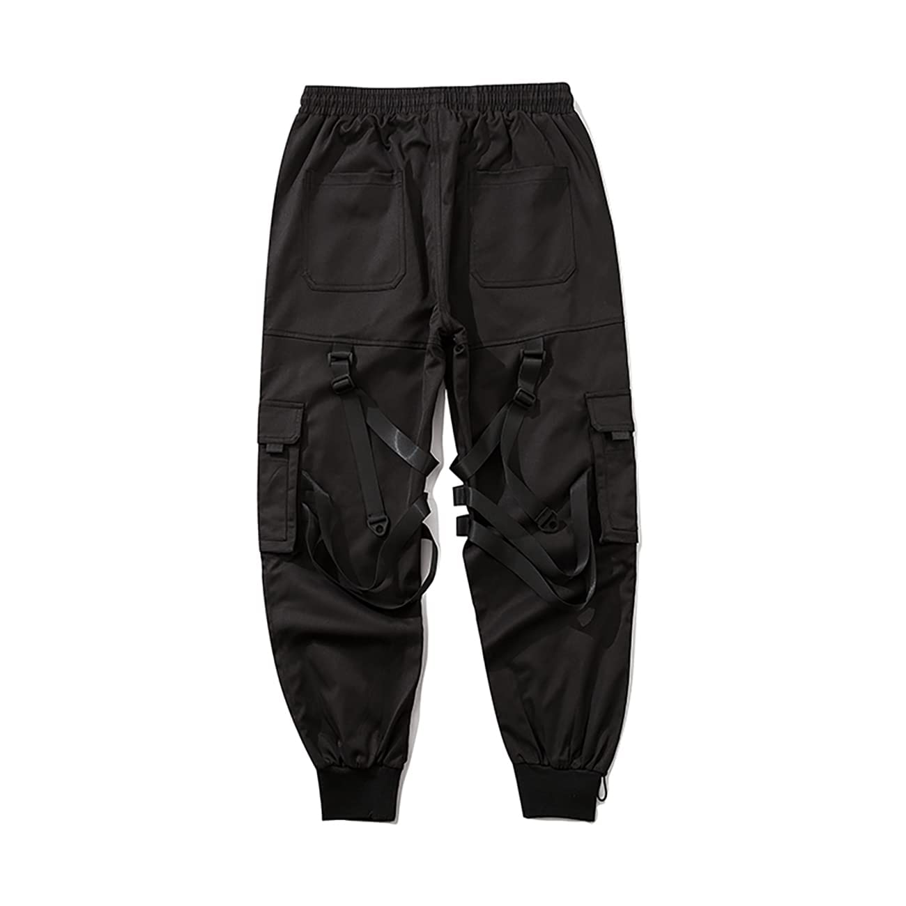 Men's Techwear Jogger Pants - Hip Hop Streetwear Cargo Pants with Tactical Design for Outdoor & Casual Wear | Perfect for Gym, Running, and Urban Fashion