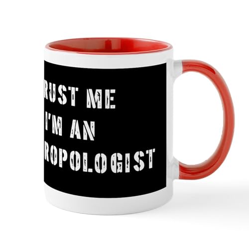 White/Red Inside - Anthropologist Gift Mug
