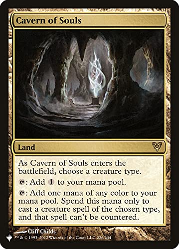 Magic: The Gathering - Cavern of Souls (The List) - Premium MTG Card for Commander & Modern Decks - Enhance Your Gameplay Strategy