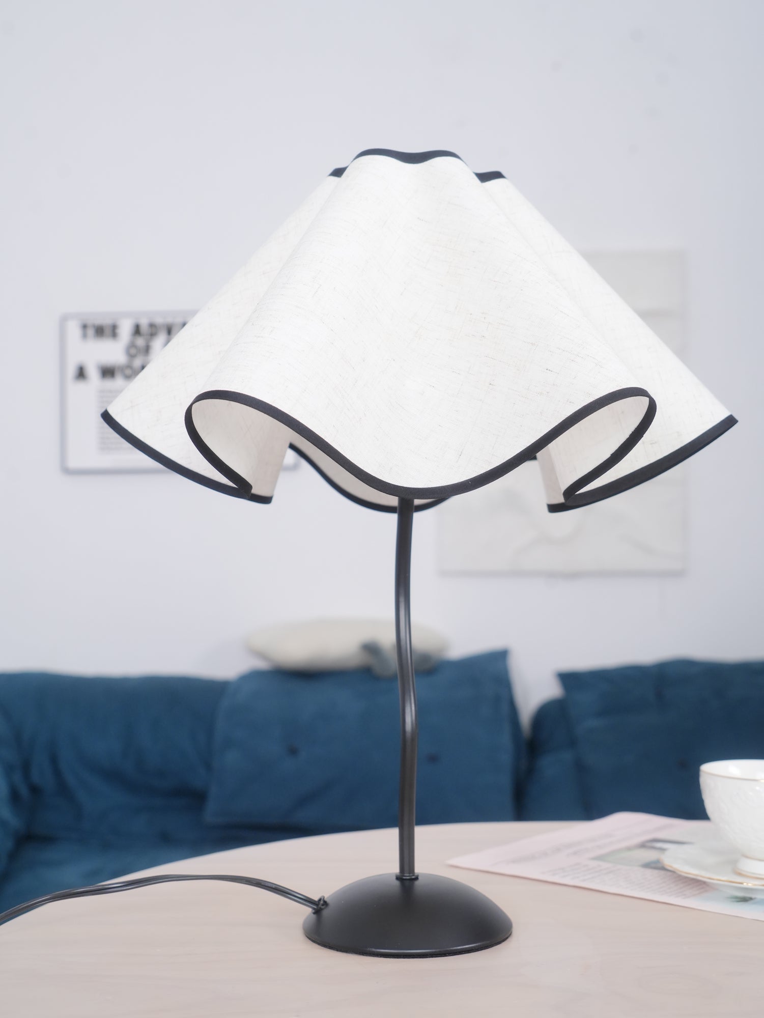 Modern Cora Table Lamp - Adjustable LED Desk Light with USB Port, Dimmable Touch Control for Bedroom, Office, and Living Room - Perfect for Reading, Working, and Relaxing