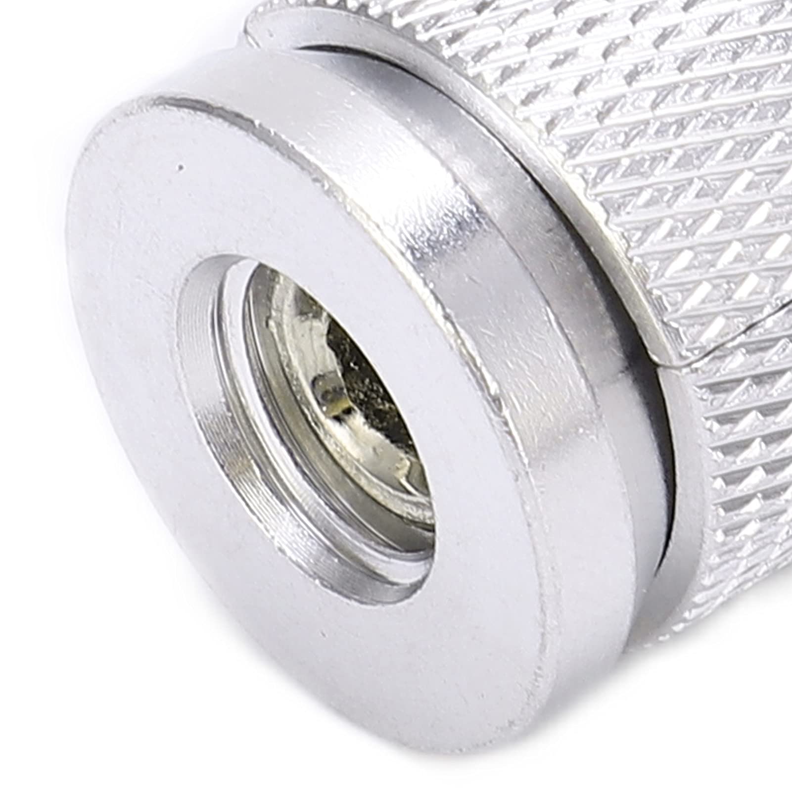 VBESTLIFE Bike Headset Expander Stem - CNC Threaded Compression Plug with Knurling for Carbon Fiber Forks | Reusable & Clear Texture | Perfect for Road Bikes, Mountain Bikes & Cycling Accessories