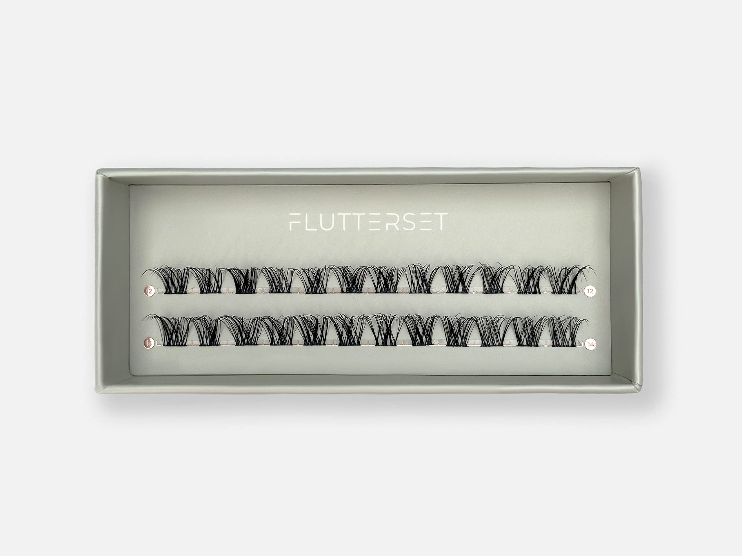 DIY Eyelash Extension Kit - 24 Cluster Lashes for Home Use (Mixed Length 10mm & 12mm) - Perfect for Natural Daytime Look & Everyday Glam