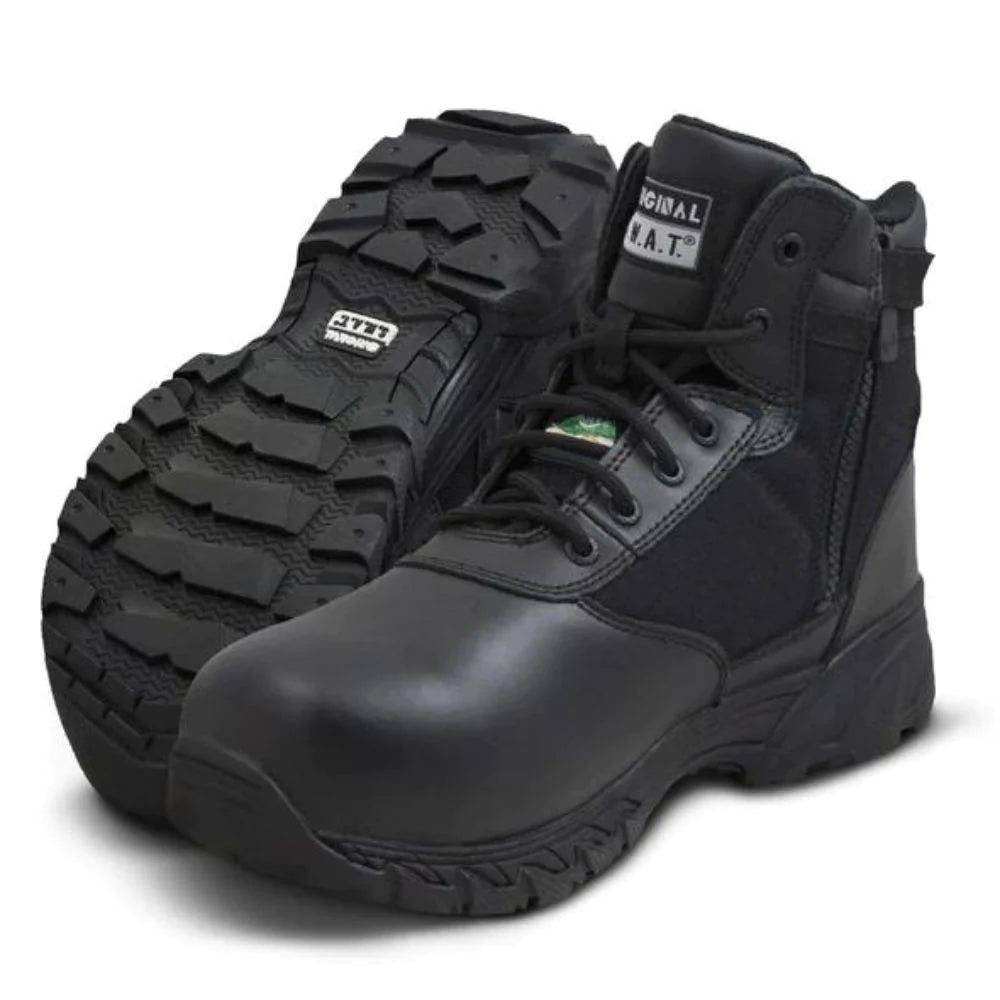 Classic 6 Composite Toe Leather Work Boots 2261 - Durable Safety Shoes for Construction & Industrial Work - Limited Sizes Available
