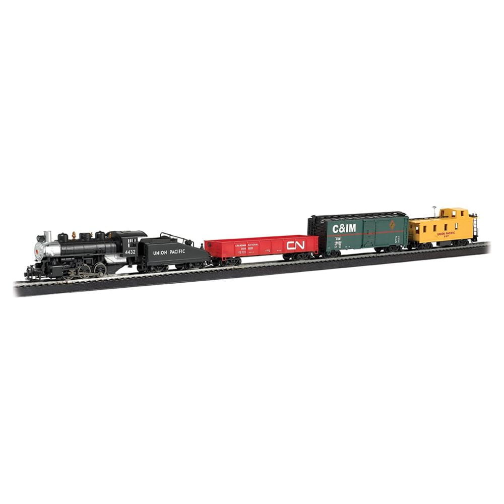 Bachmann Trains Pacific Flyer HO Scale Ready to Run Electric Train Set - Perfect for Model Railroads, Holiday Displays & Collectors