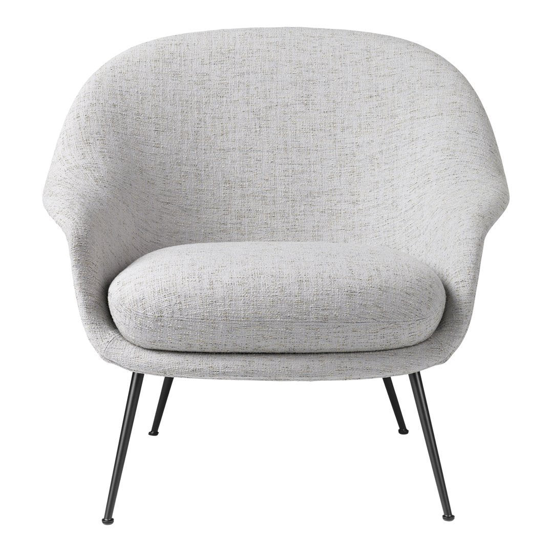 Bat Lounge Chair - Low Back Recliner with Conic Base - Perfect for Living Room, Bedroom, or Patio Relaxation
