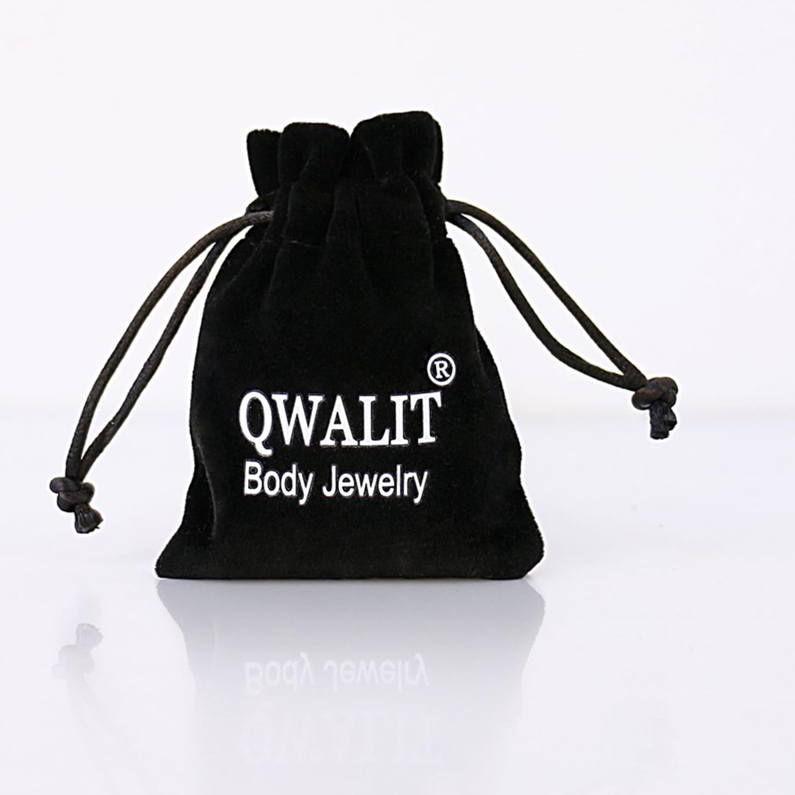 QWALIT Fake Lip & Nose Piercing Rings - Clip-on Snake Bites Lip Ring, Non-Piercing Nose Ring & Ear Cuff Jewelry for Costume, Cosplay & Gothic Fashion