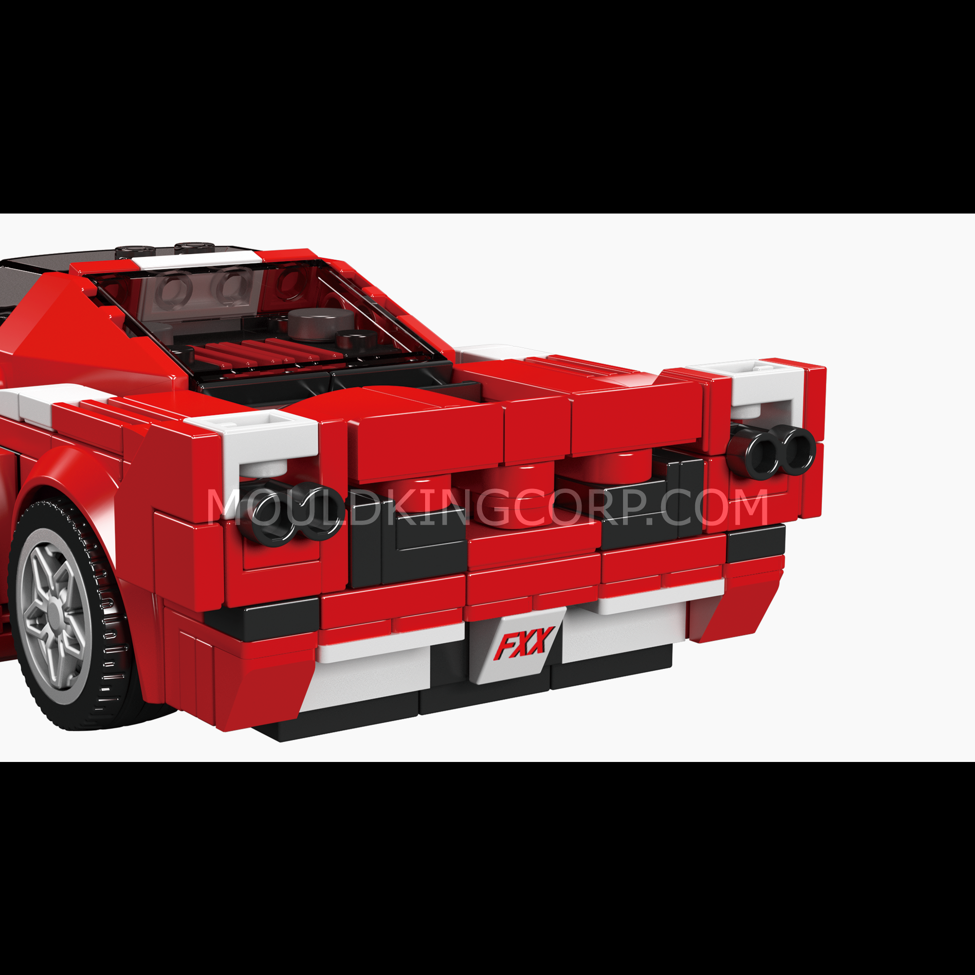 Mould King 27080 FXX Supercar Model Building Kit - 433-Piece Race Car Construction Set for Adults & Teens | DIY Sports Car Toy for Display & Collection | Perfect Gift for Car Enthusiasts & Model Builders
