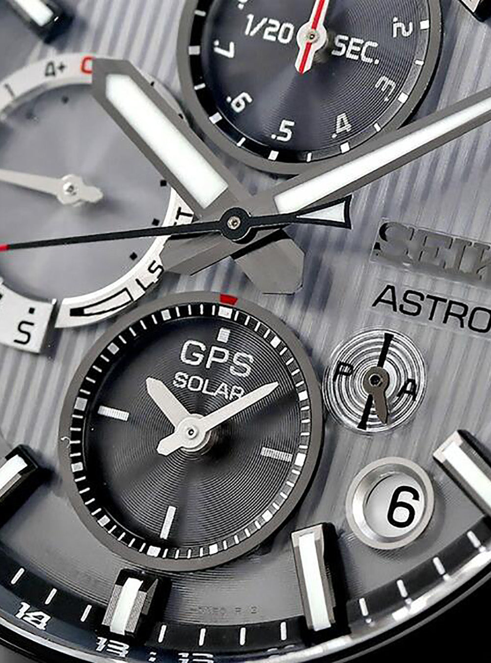 SEIKO ASTRON NEXTER GPS Solar Chronograph Watch - 5X Satellite Sync, Silver Night Dial, Made in Japan (Model SBXC153/SSH153) | Luxury Men's Watch for Business, Travel & Outdoor Adventures