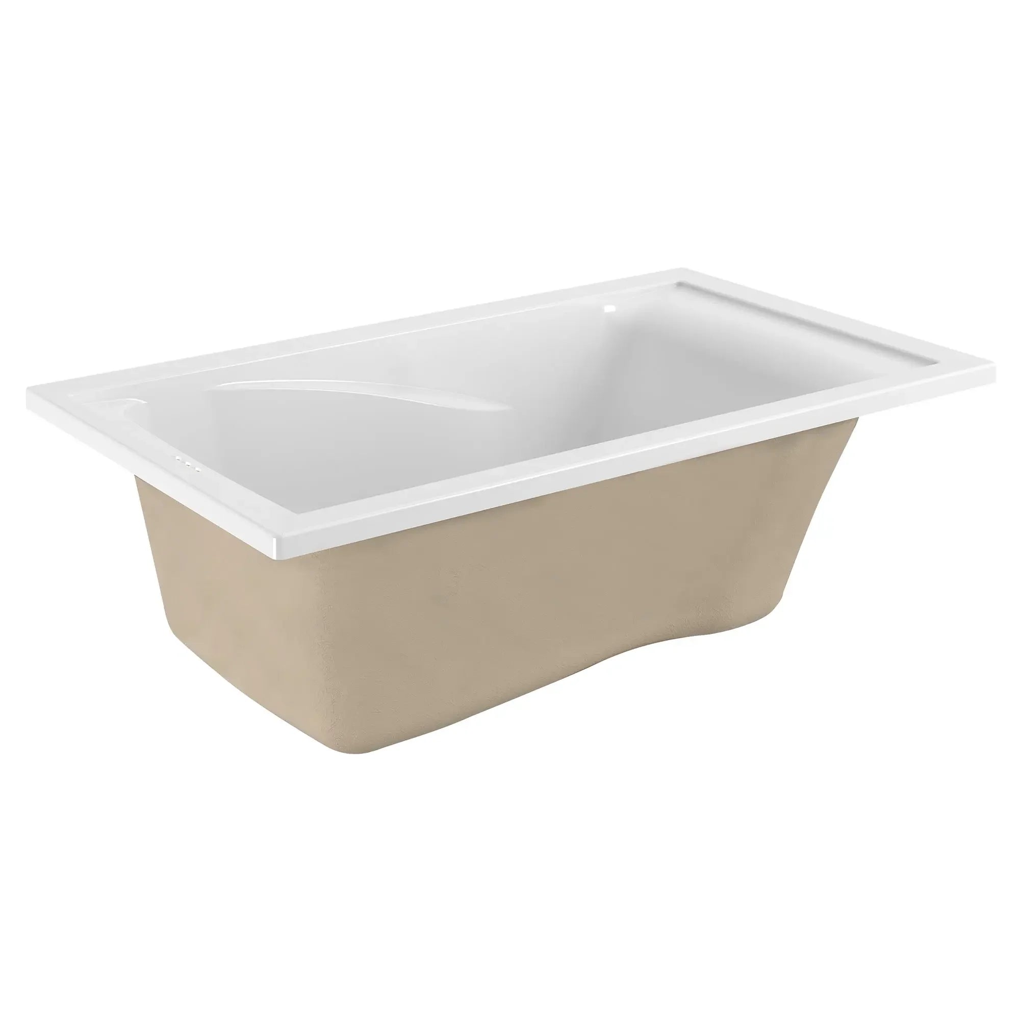 Evolution® 60 x 36 Inch Deep Soak® Drop-In Bathtub - Luxurious Freestanding Soaking Tub for Spa-Like Relaxation at Home