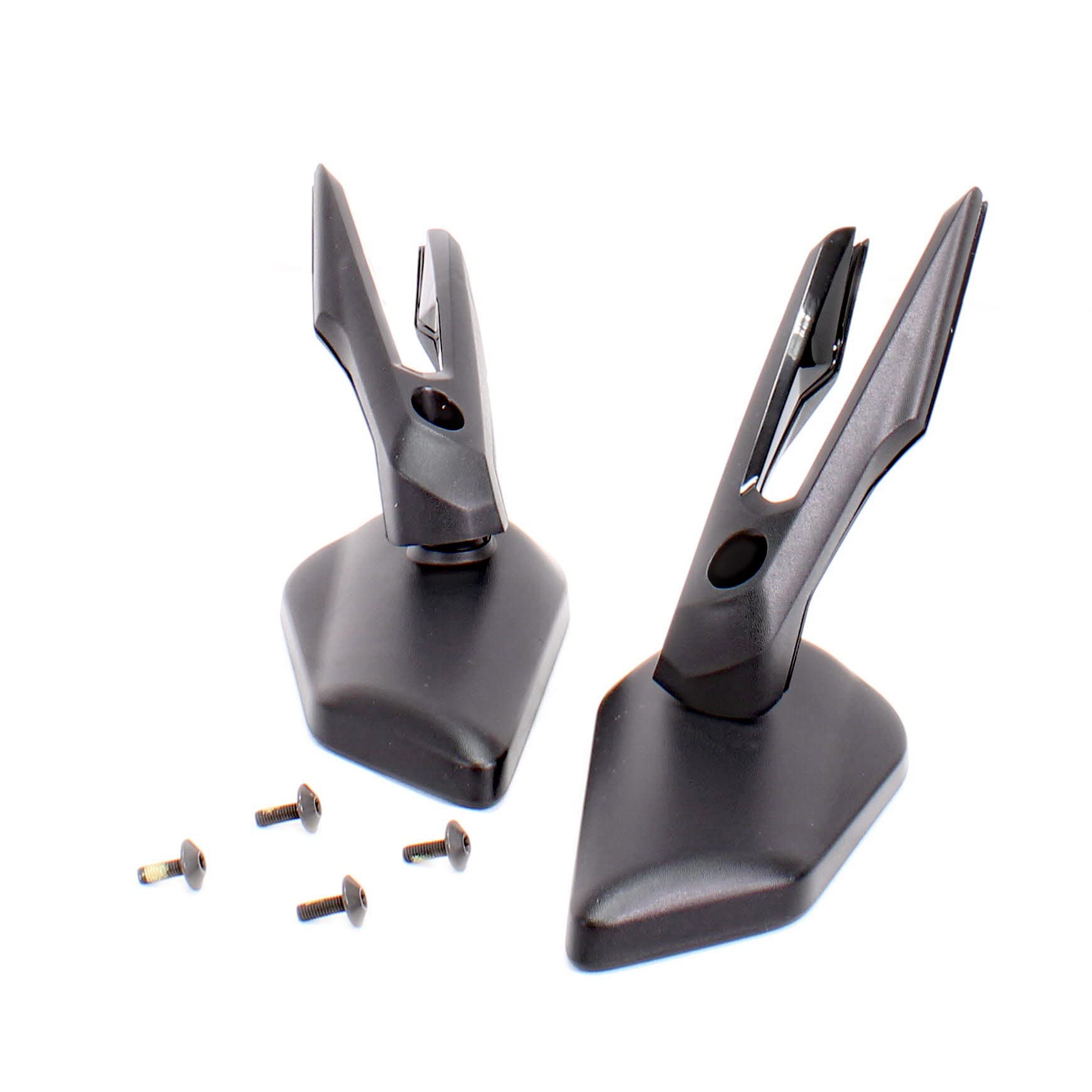 Ski-Doo OEM Deflector Mount Mirrors for Rev Gen 4 Snowmobiles - Compatible with Medium & Tall Windshields (Part# 860201285) - Perfect for Off-Trail Riding & Winter Adventures