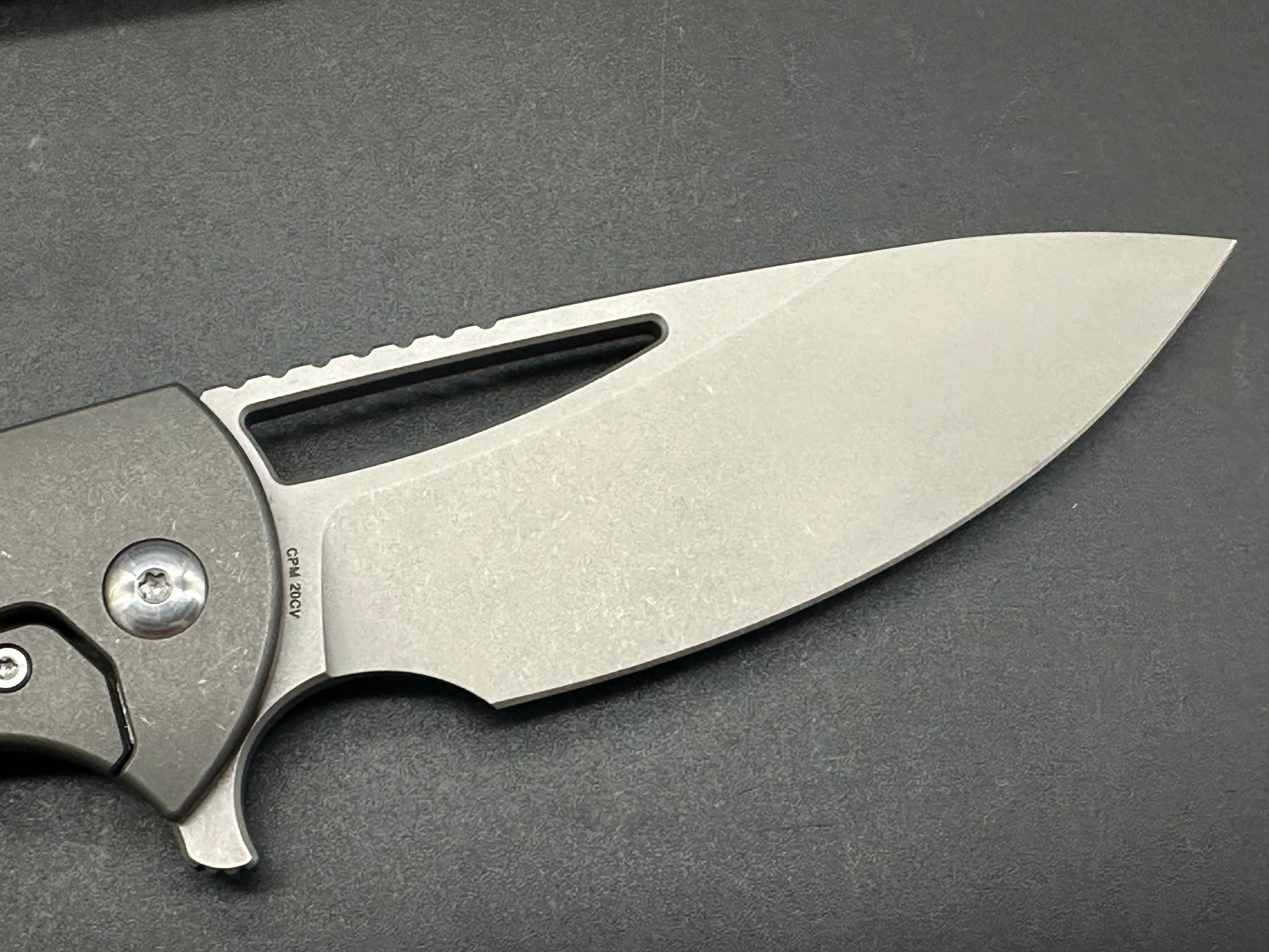 Ferrum Forge Archbishop 3.0 Titanium Flipper Knife - Premium EDC Pocket Knife with 3.5