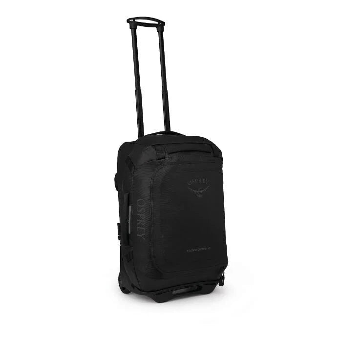Osprey Transporter Wheeled Duffel 40 - Lightweight Rolling Travel Duffel Bag for Airplane Carry-On, Gym, Camping & Outdoor Adventures