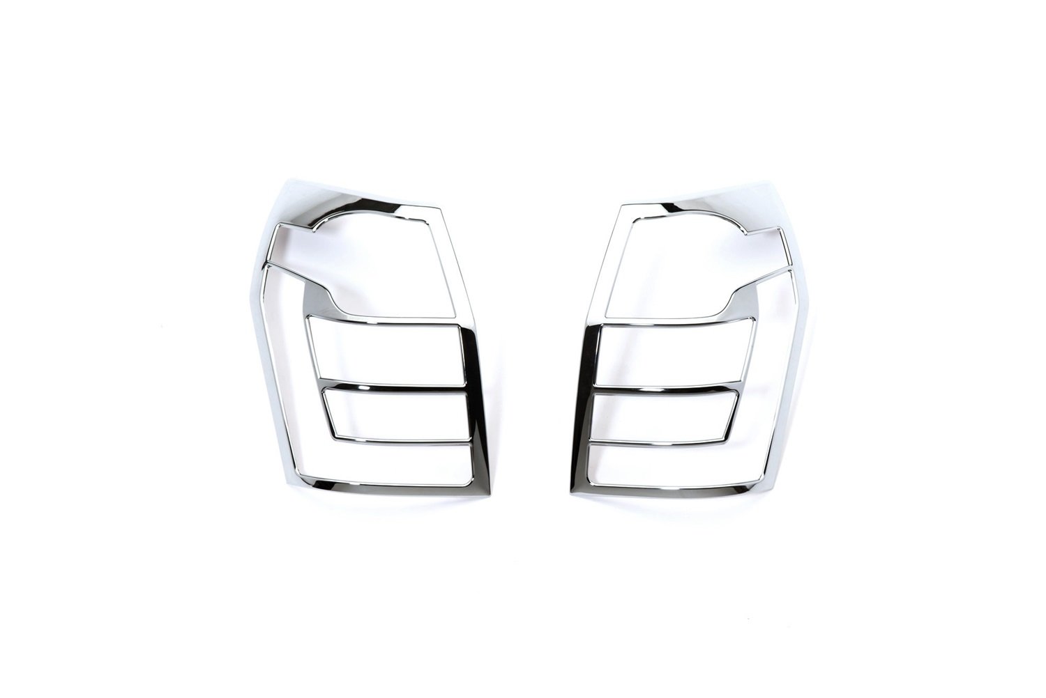 Putco 402811 Chrome Trim Tail Light Cover for Trucks & SUVs - Durable & Stylish Accessory for Enhanced Vehicle Appearance - Perfect for Off-Roading & Custom Car Shows