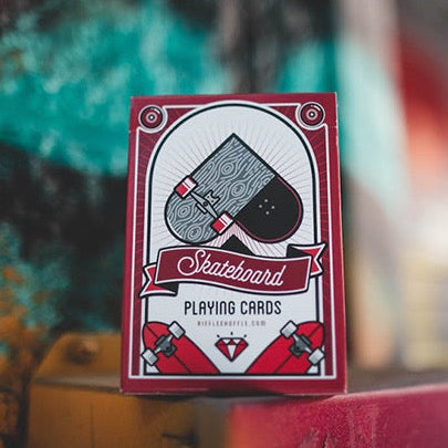 Skateboard V2 Playing Cards - Premium Marked Deck for Magic Tricks, Cardistry & Poker Games - Perfect for Street Performers & Card Enthusiasts