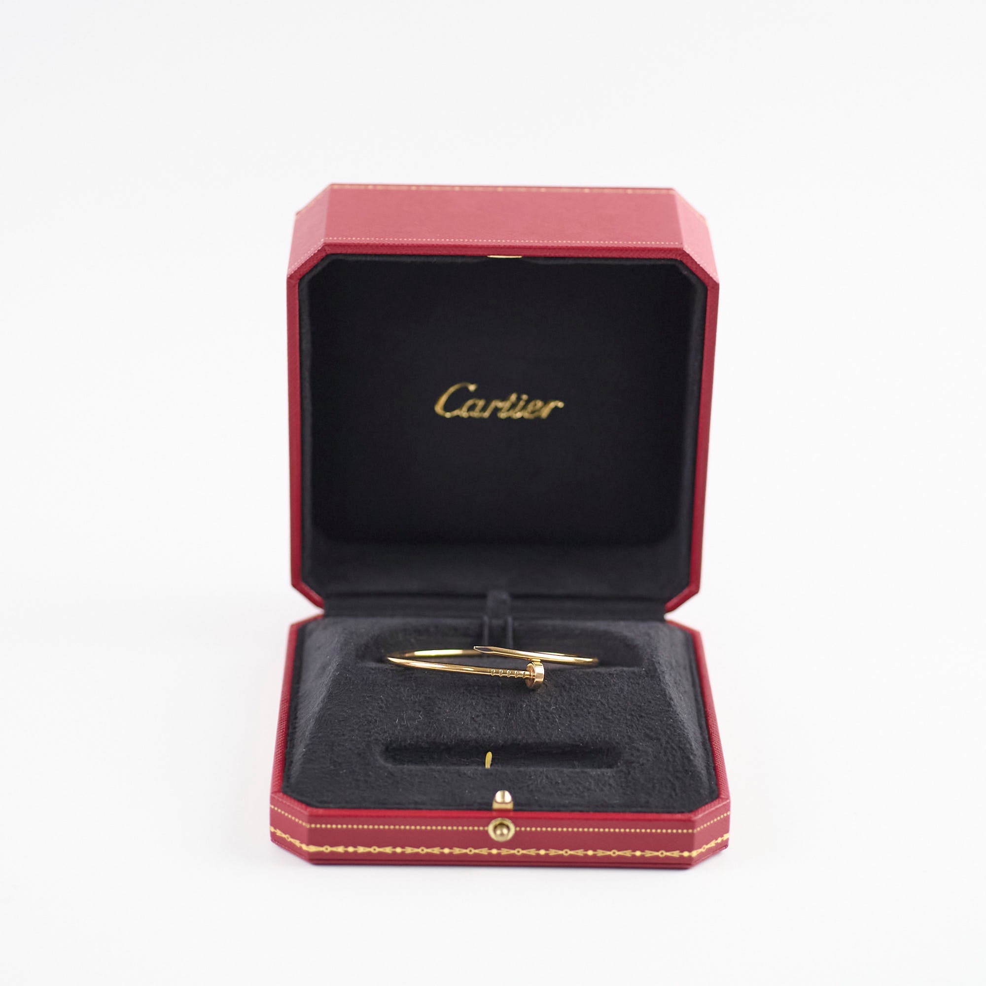 Cartier Juste Un Clou JUC Bracelet 18K Pink Gold Size 16 - Luxury Nail Bracelet for Women, Elegant Jewelry Gift for Her, Perfect for Parties, Weddings & Special Occasions