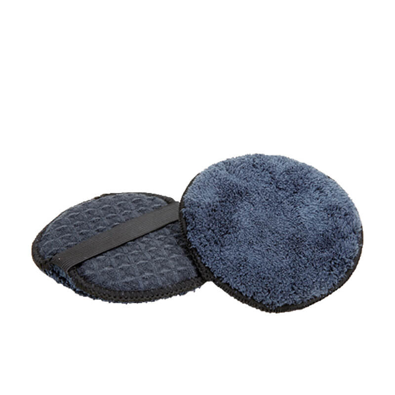 12-Piece Dual-Sided Wax Polish Pad Applicator with Adjustable Strap - Perfect for Car Detailing, Boat & Furniture Polishing