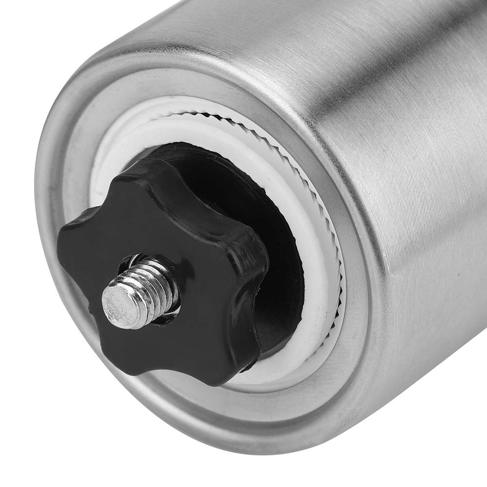 Jerliflyer Manual Coffee Grinder - 304 Stainless Steel Portable Hand Crank Coffee Mill for Espresso, French Press & Pour Over - Perfect for Home, Office & Travel Coffee Brewing