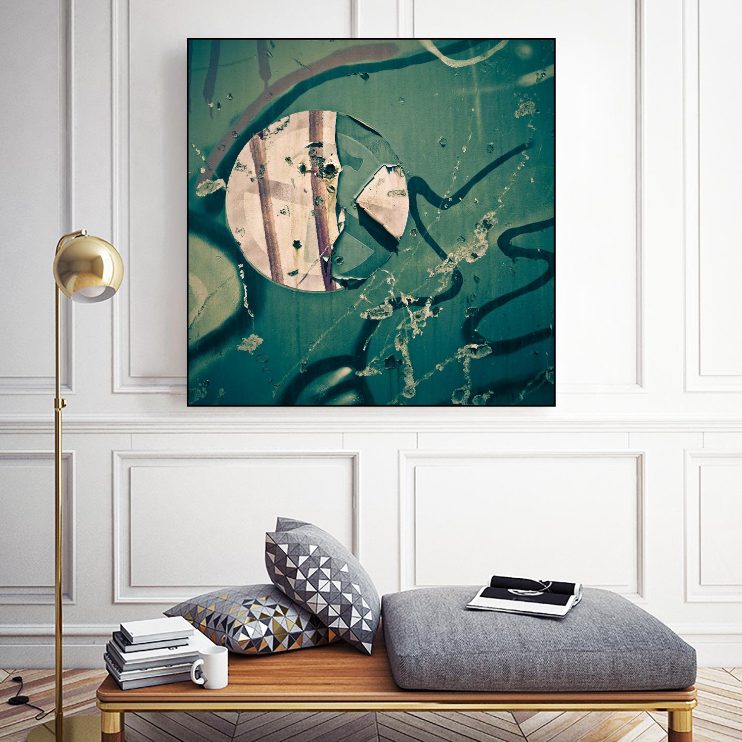 Contrast in Metal III - Premium Metal Wall Art for Modern Home & Office Decor | Elegant Abstract Design for Living Room, Bedroom & Workspace