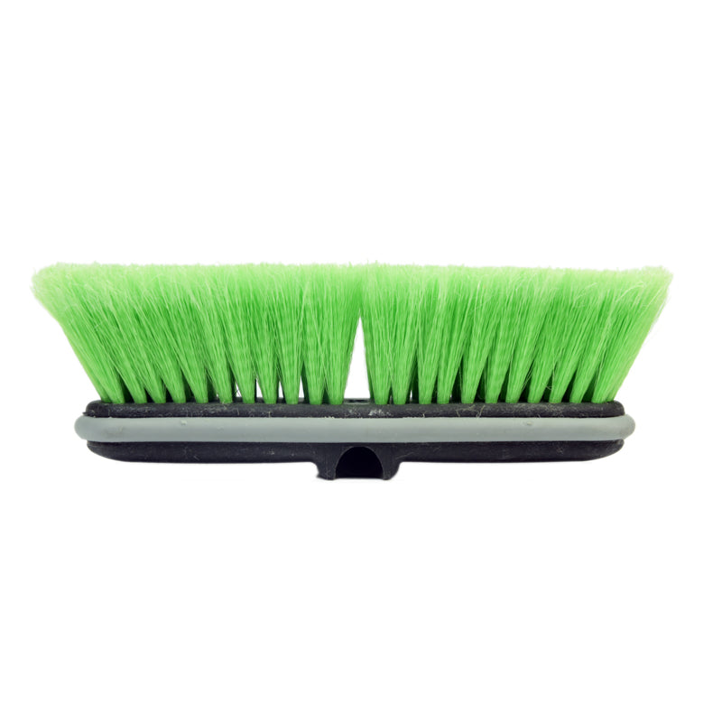 10 Pack Feathered Flow Through Brush Heads for Detangling & Styling - Perfect for Wet & Dry Hair, Salons, and Home Use