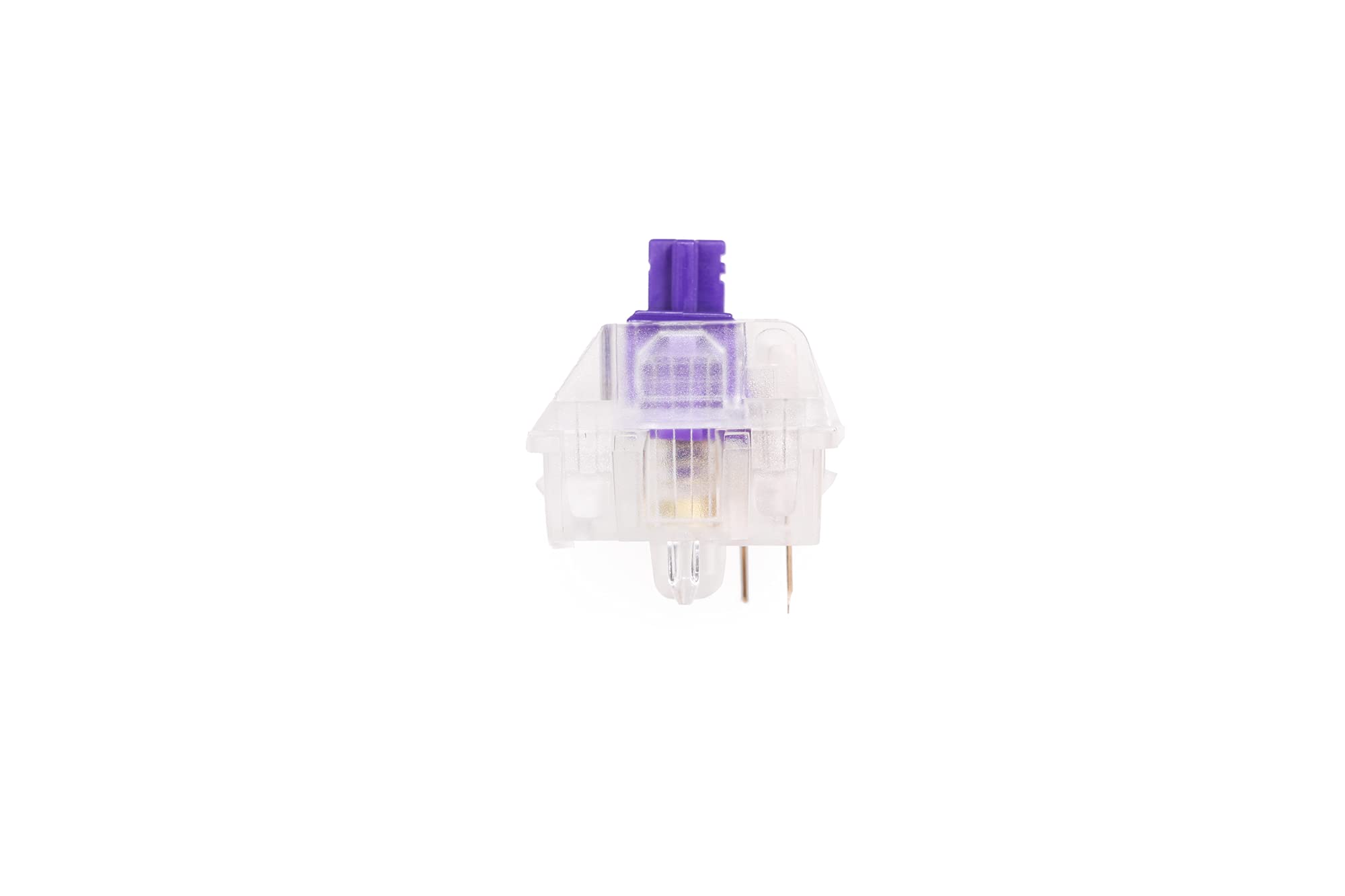 Gateron Zealio V2 Tactile Mechanical Keyboard Switches - 62g/65g/67g/78g Options, 5-Pin SMD RGB Compatible, Purple MX Stem (110-Pack) - Perfect for Custom Keyboard Builds, Gaming & Typing Enthusiasts